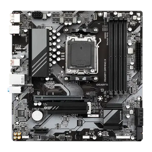 Placa de baza Gigabyte A620M GAMING X, AM5, 4x DDR5, 1x DisplayPort, 1x HDMI, 1x PCIe x16, 1x PCIe x1, 1x M.2, 4x SATA 6Gbps, mATX