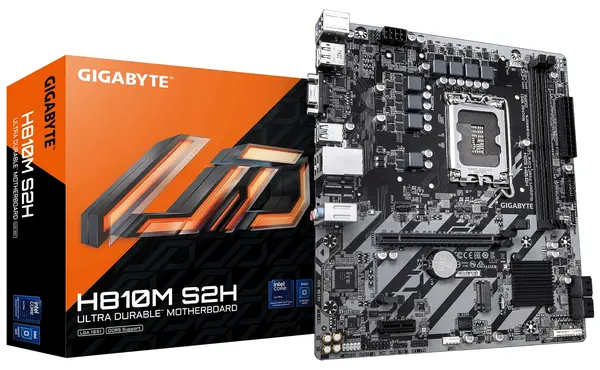 Placă de bază Gigabyte - H810M S2H GEN5, LGA1851