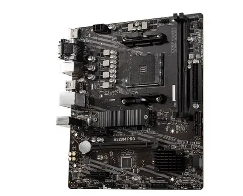 Placa de baza MSI A520M PRO, AMD A520, AM4, mATX