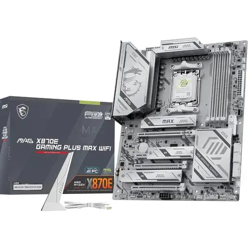 Placa de baza MSI MAG X870E GAMING PLUS MAX WIFI, AMD X870E, AM5, ATX, DDR5