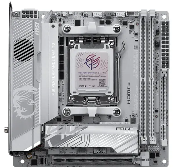 Placă de bază MSI - MPG X870I EDGE TI EVO WIFI, AM5
