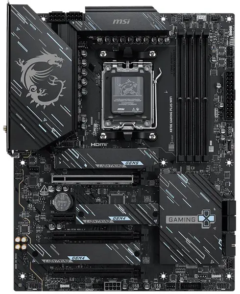 Placă de bază MSI – X870E GAMING PLUS WIFI, AM5