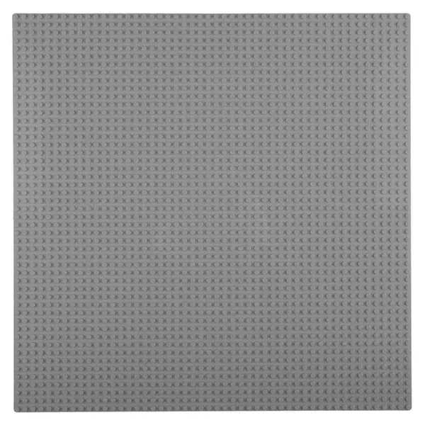 Placa de baza pentru constructie,gri,plastic,40x40 cm