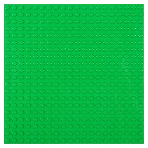 Placa de baza pentru constructie,verde,plastic,16x16 cm