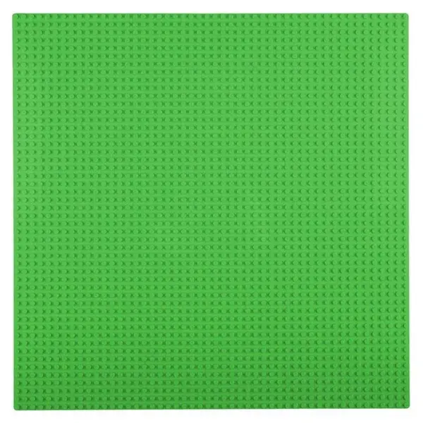 Placa de baza pentru constructie,verde,plastic,40x40 cm