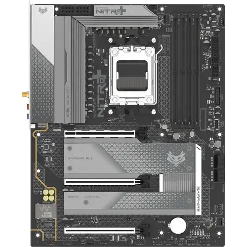 Placa de baza Sapphire NITRO+ B850A WIFI7, AMD B850, AM5, DDR5, ATX