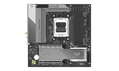 Placa de baza Sapphire NITRO+ B850M WIFI, AMD B850, AM5, DDR5, mATX