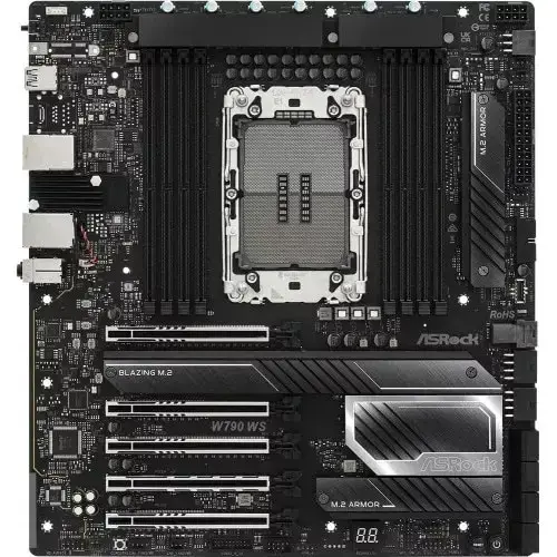 Placa de baza server AsRocK W790 WS R2.0, Intel W790, LGA4677, E-ATX