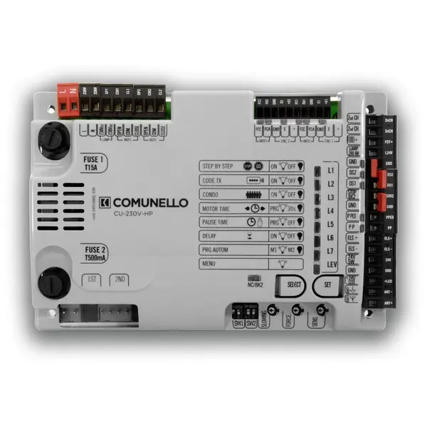 Placa de comanda CU-230V-HP pentru automatizarile Comunello, GCU00HP2H0G00