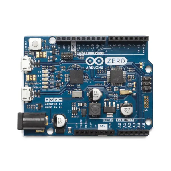 Placa de dezvoltare originala Arduino Zero, Micro-USB