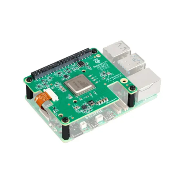Placa de expansiune Raspberry Pi 5 AI HAT+ cu accelerator Hailo, 26 TOPS, SC1791