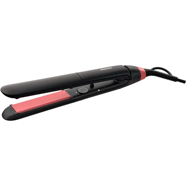 Placa de indreptat parul Philips StraightCare Essential BHS376/00, Invelis ceramic si cheratina, 230º C