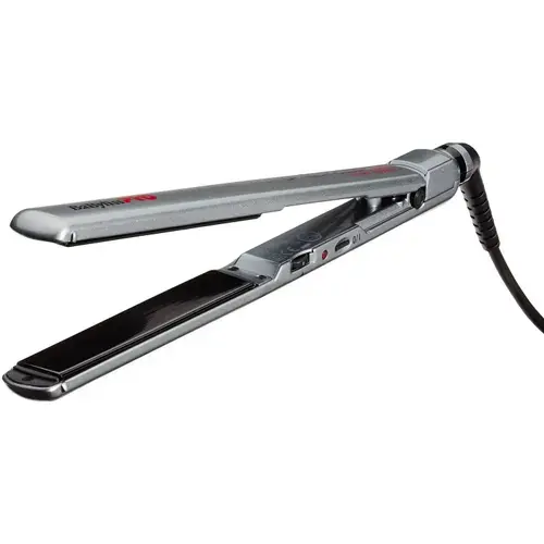 Placa de indreptat parul Profesionala BaByliss Pro 2072 Sleek Expert, placi XXL 24 x120 mm, 115°C-230°C, Nano-Titanium, Gri