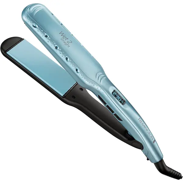 Placa de indreptat parul Remington Wet2Straight S7350, Invelis ceramic, 235º