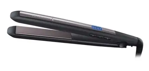 Placa de indreptat si ondulat parul Remington Pro-Ceramic Ultra+ S7750, Invelis ceramic Ultra, Ecran LCD, 230 C (Negru/Mov)