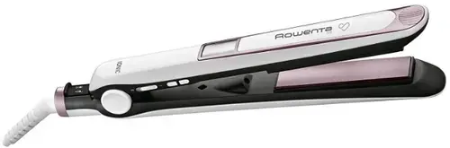 Placa de intins parul Rowenta 7/7 Premium Care SF7460, 130-200°C, LED (Alb)