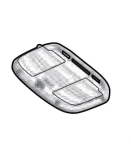 Placa de prindere SHAD D1B40PAR for SH39 SH40 SH44 SH45 SH46 SH47