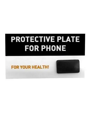 Placă de protecție adezivă din Shungit pentru telefon mobil