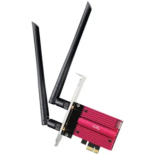 Placa de retea Cudy WE9300, BE9300, Tri-Band, Wi-Fi 7, PCIe, Bluetooth 5.4