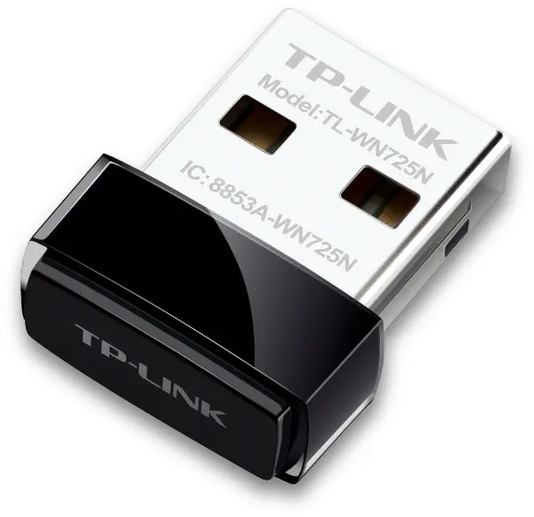 PLACA DE RETEA: TP-LINK TL-WN725N; ; WIRELESS 150 Mbps; USB