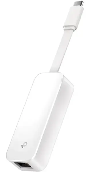 Placa de retea TP-LINK UE300C, Type-C la RJ45 Gigabit Ethernet (Alb)