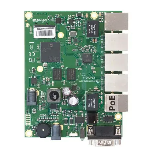 Placa de router Mikrotik RB450Gx4 5xGbe LAN