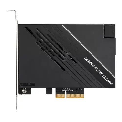 Placa expansiune ASUS USB4 PCIE GEN4 CARD, dual USB4® (USB-C®) ports, DisplayPort™ 1.4, PCIe® 4.0 x4