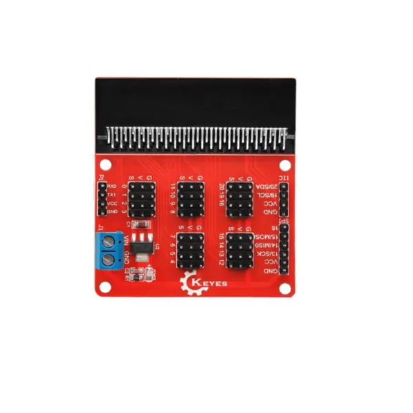 Placa extensie IO pentru Micro:bit, 5-9VDC, I2C, SPI, UART