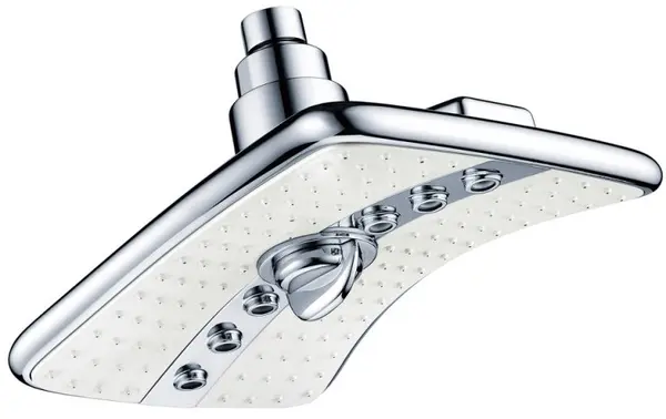 Placă pentru duș fix Inter Inter Ceramic - 2 funcții, argintiu