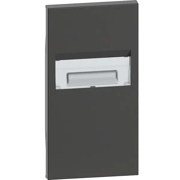 Placa pentru referinta K4382 Bticino Living Now KG71, negru