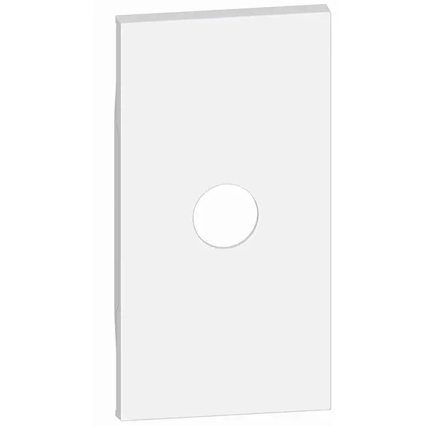 Placa pentru referintele K4202D, K4202P14, K4202P10 si K4202F Bticino Living Now KW08M2, alb