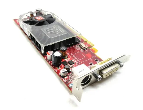 Placa video: ATI Radeon 2400 HD XT; 256 MB; PCI-E 16X; 1 x DMS-59; 1 x SVIDEO; CN0CP3091374092902R9A01, 0CP309, 0HW916""