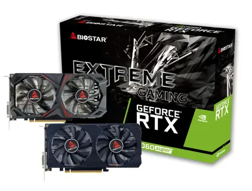 Placa video Biostar GeForce RTX 2060 SUPER Extreme Gaming, 8GB, GDDR6, 256-bit