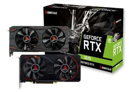 Placa video Biostar GeForce RTX 3070 8GB GDDR6 256-bit