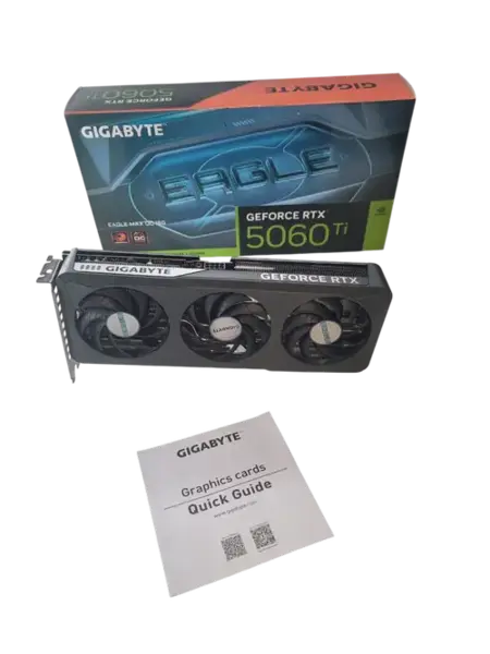 Placa video GIGABYTE GeForce RTX 5060 Ti EAGLE MAX OC 16GB 128-Bit GDDR7 DLSS 4.0