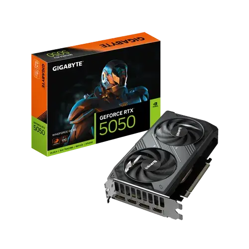 Placa video GIGABYTE RTX 5050 WINDFORCE OC 8GB GDDR6 128-bit