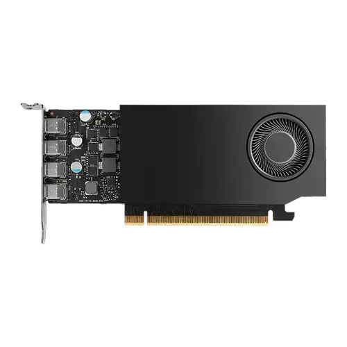 Placa video PNY NVIDIA RTX A1000, 8GB, 4x miniDisplayPort 1.4a, GDDR6, Bulk