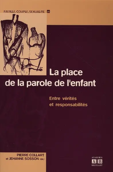 Place de la parole chez l'enfant | Pierre Collart, Jehanne Sosson
