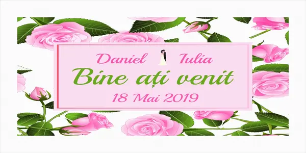 Placuta intampinare Personalizata PN17 90x40cm