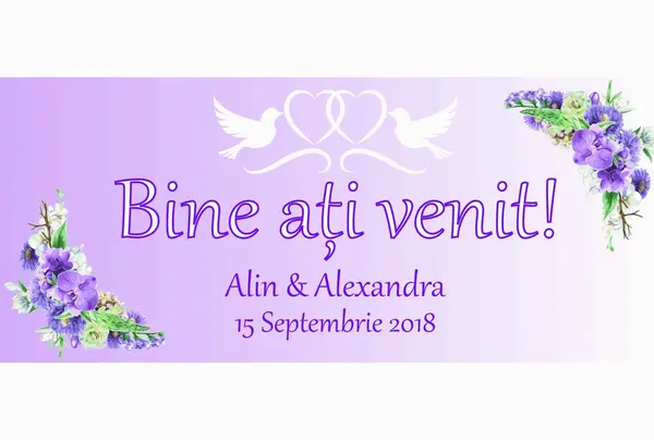 Placuta intampinare Personalizata PN2 40x25 cm