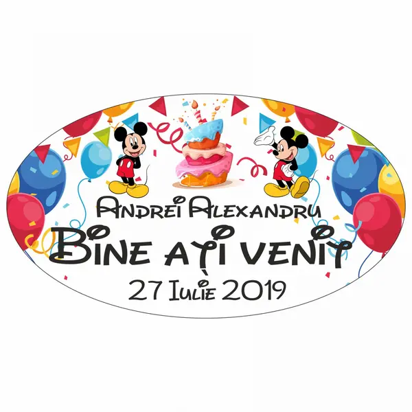 Placuta intampinare Personalizata PN30 50x25cm