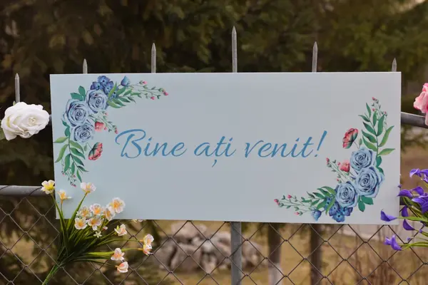 Placuta intampinare Personalizata PN4 55x25cm