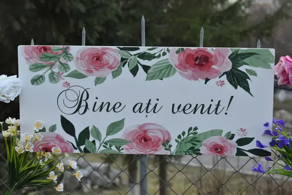 Placuta intampinare Personalizata PN5 90x40cm