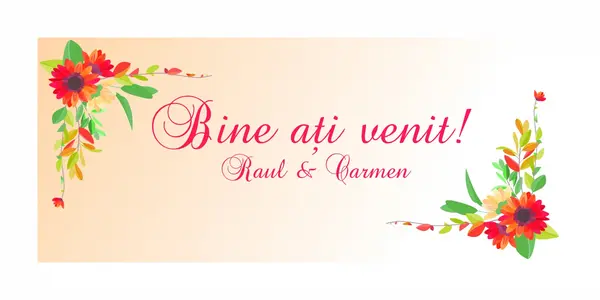 Placuta intampinare Personalizata PN7 55x25cm