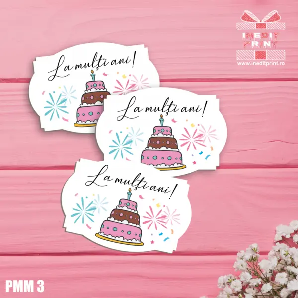 Placuta Mesaj La multi ani PMM3