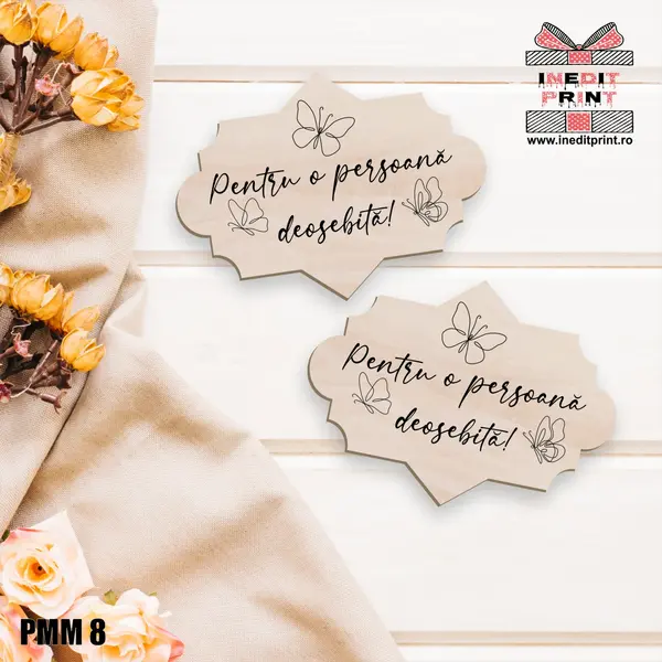 Placuta Mesaj Persoana deosebita PMM8