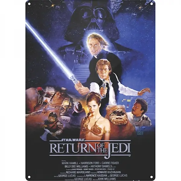 Placuta metalica - Star Wars - Return Of The Jedi | Half Moon Bay