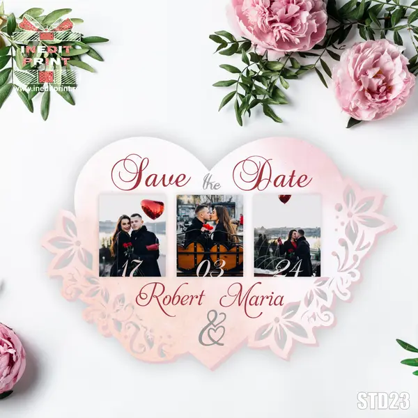 Placuta personalizata Save The Date STD23 22x14cm