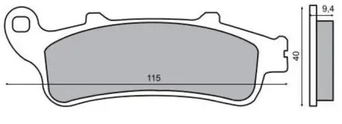 Placute frana Honda Pantheon 4T 125-150 CB FJS VFR XL GL