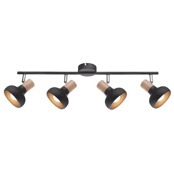 Plafoniera ADISON L4 - Negru